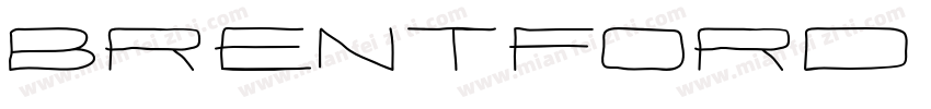 Brentford ExpandedRegular字体转换